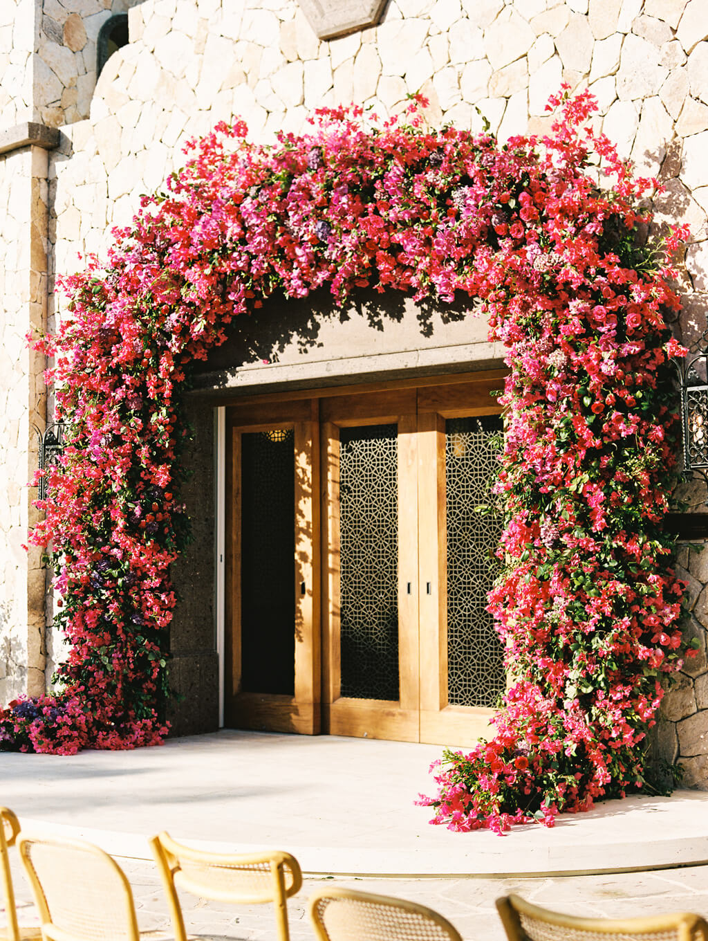 wedding trend magenta flowers