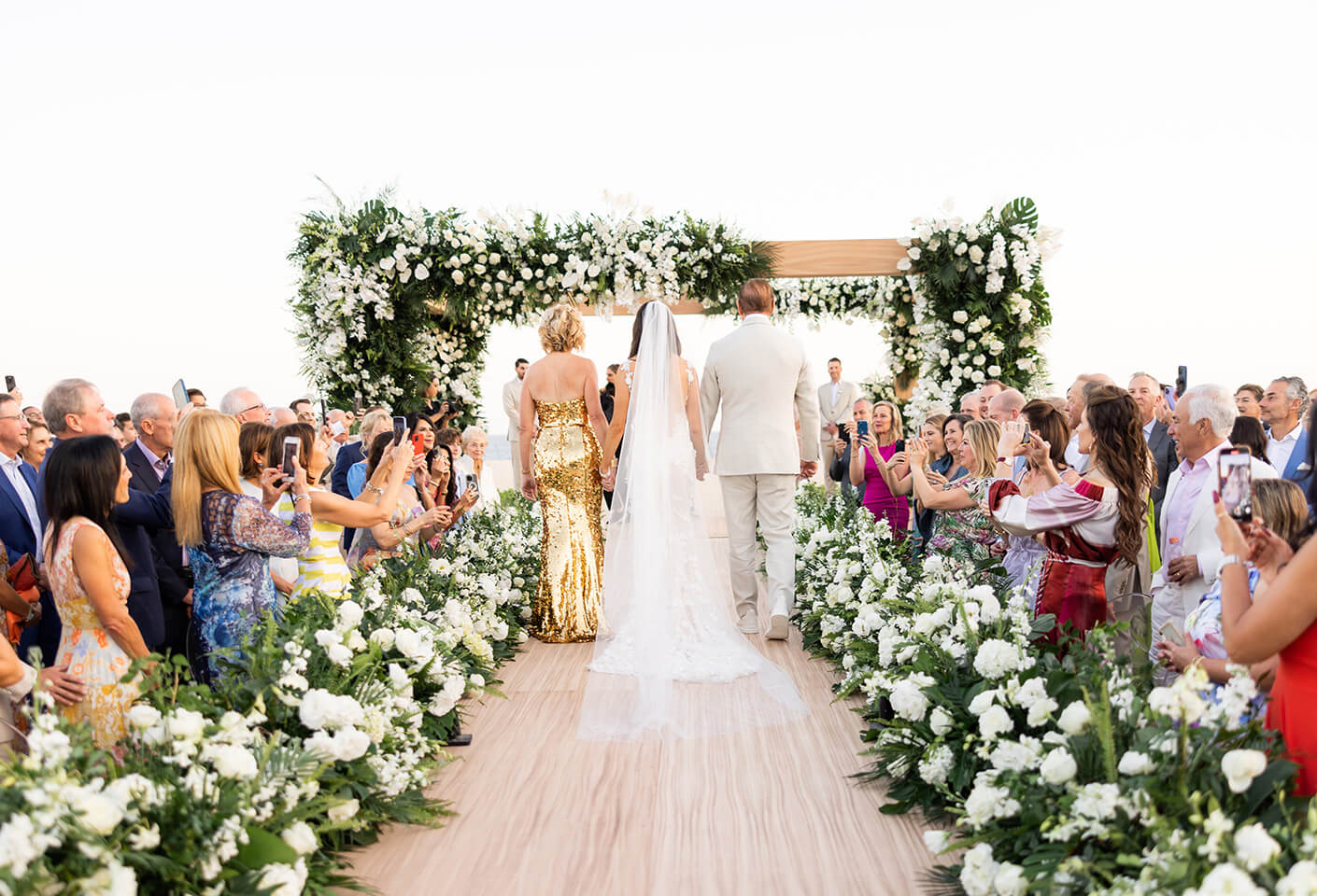 floral fairytale wedding in los cabos