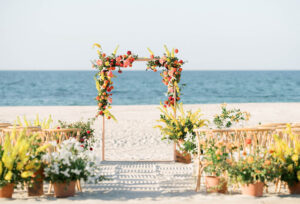 statement floral installations los cabos