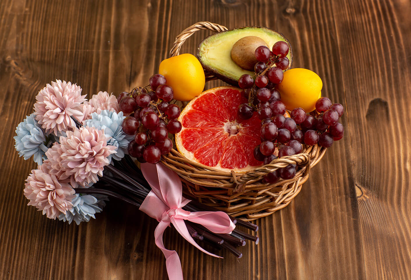 fruit flower arrangements