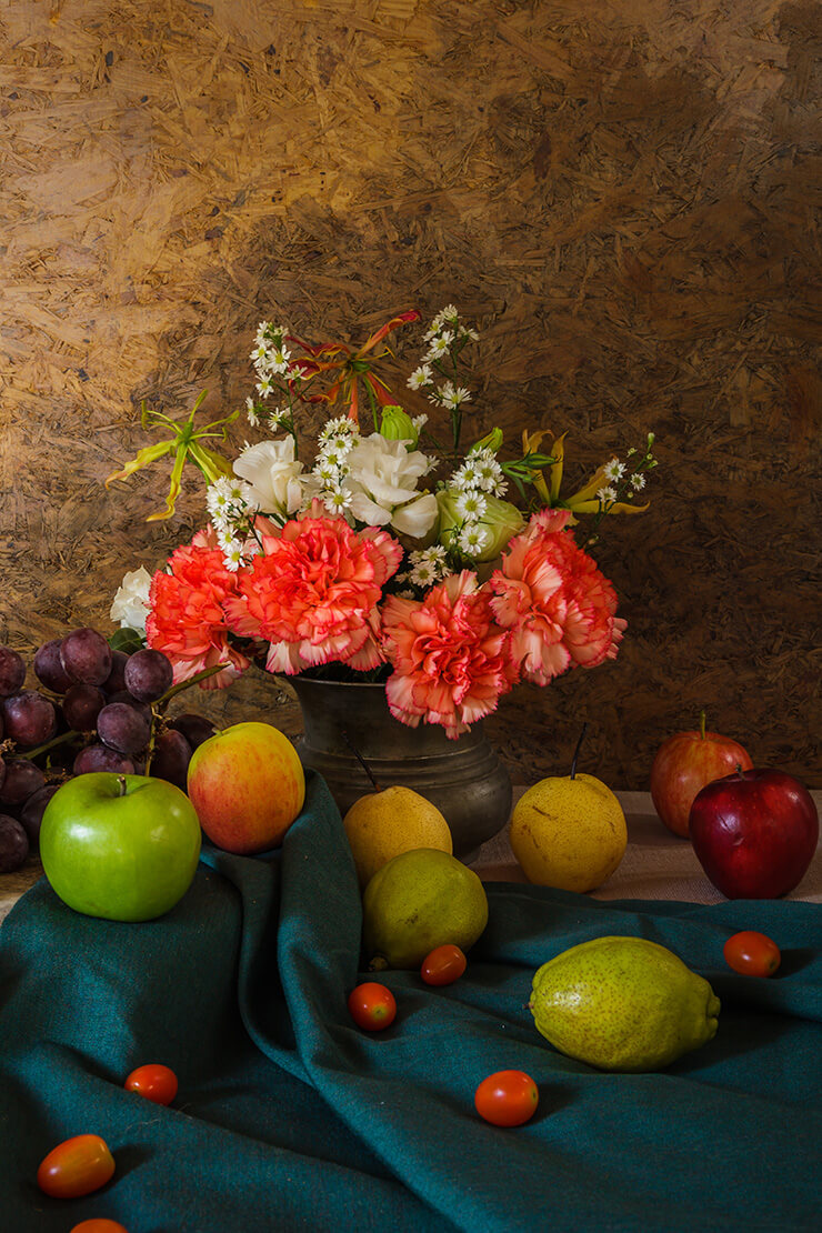 fruit flower arrangements